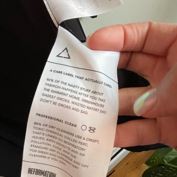 Reformation Black Ruched Sheath Dress - Picture 8 of 9